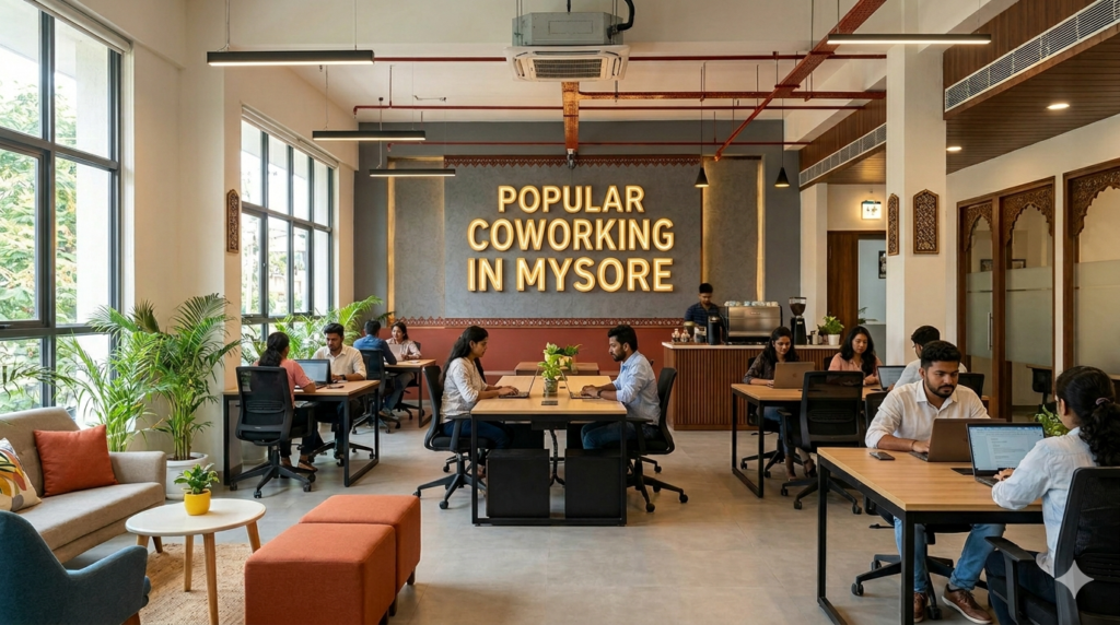Popular Coworking Spaces in Mysore