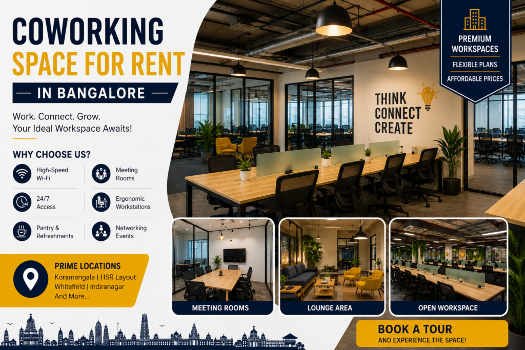 Coworking Space for Rent in Bangalore VSion