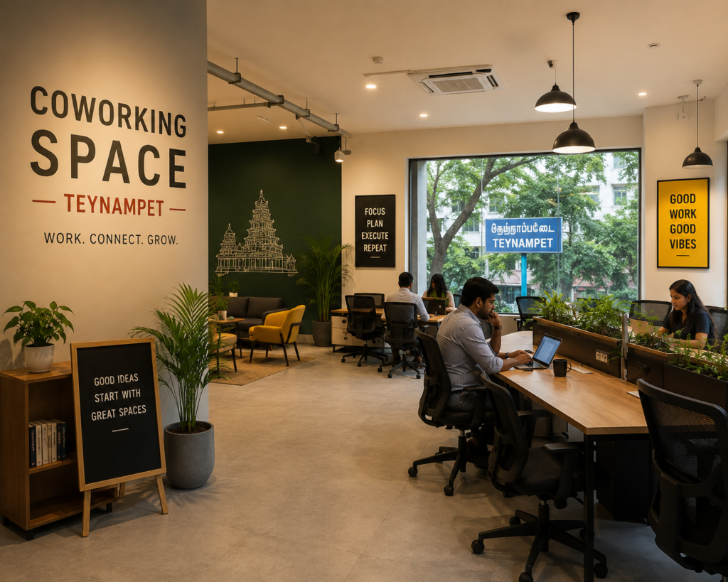 Coworking Space in Teynampet