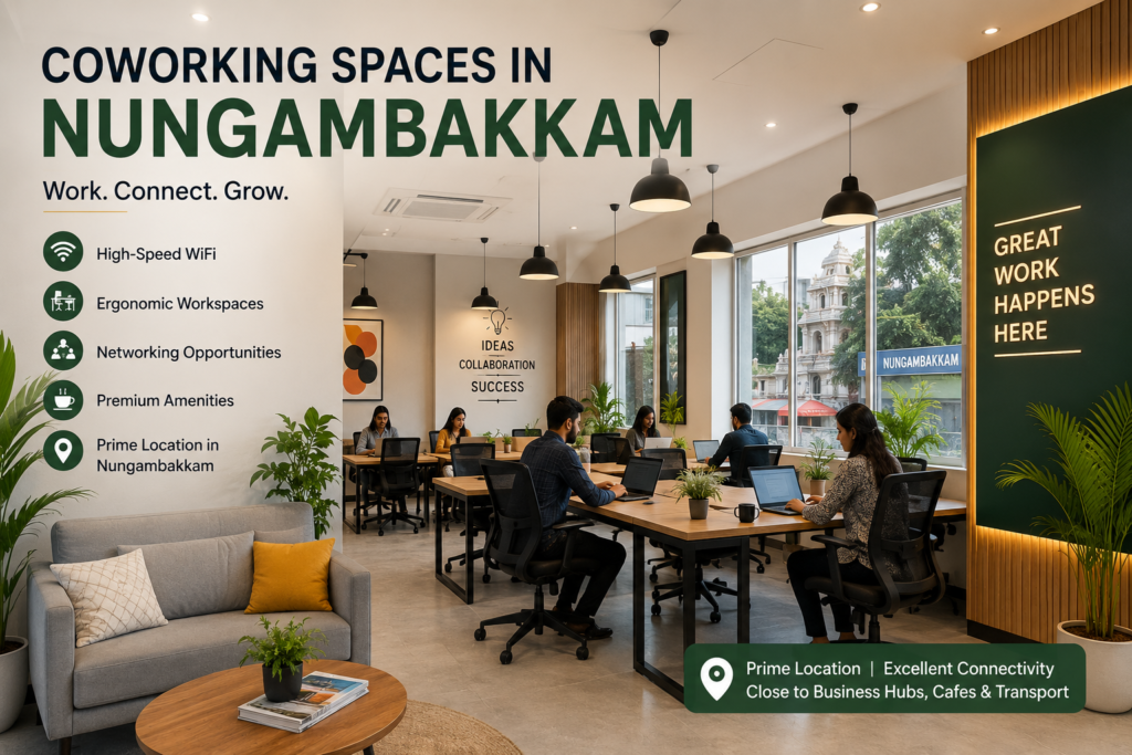 Coworking Spaces in Nungabakkam