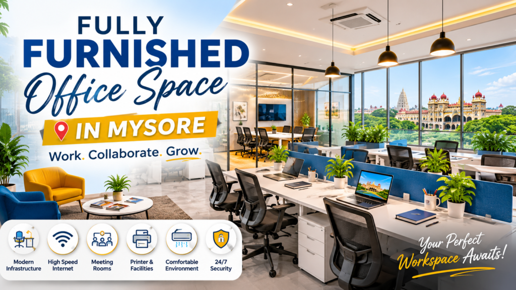 Fully Furnished Office Space in Mysore
