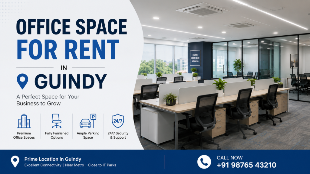 Office Space for Rent in Guindy