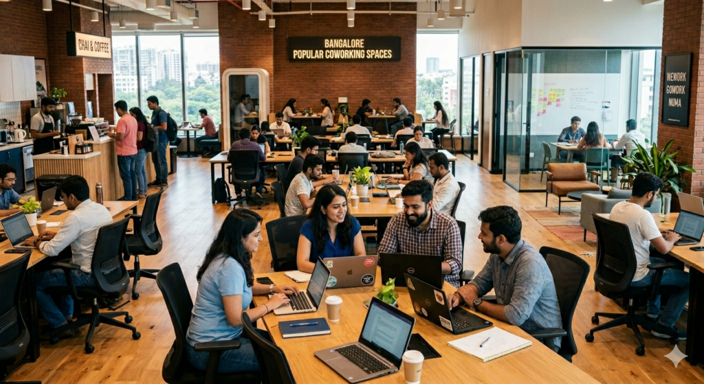 Popular Coworking Spaces in Bangalore