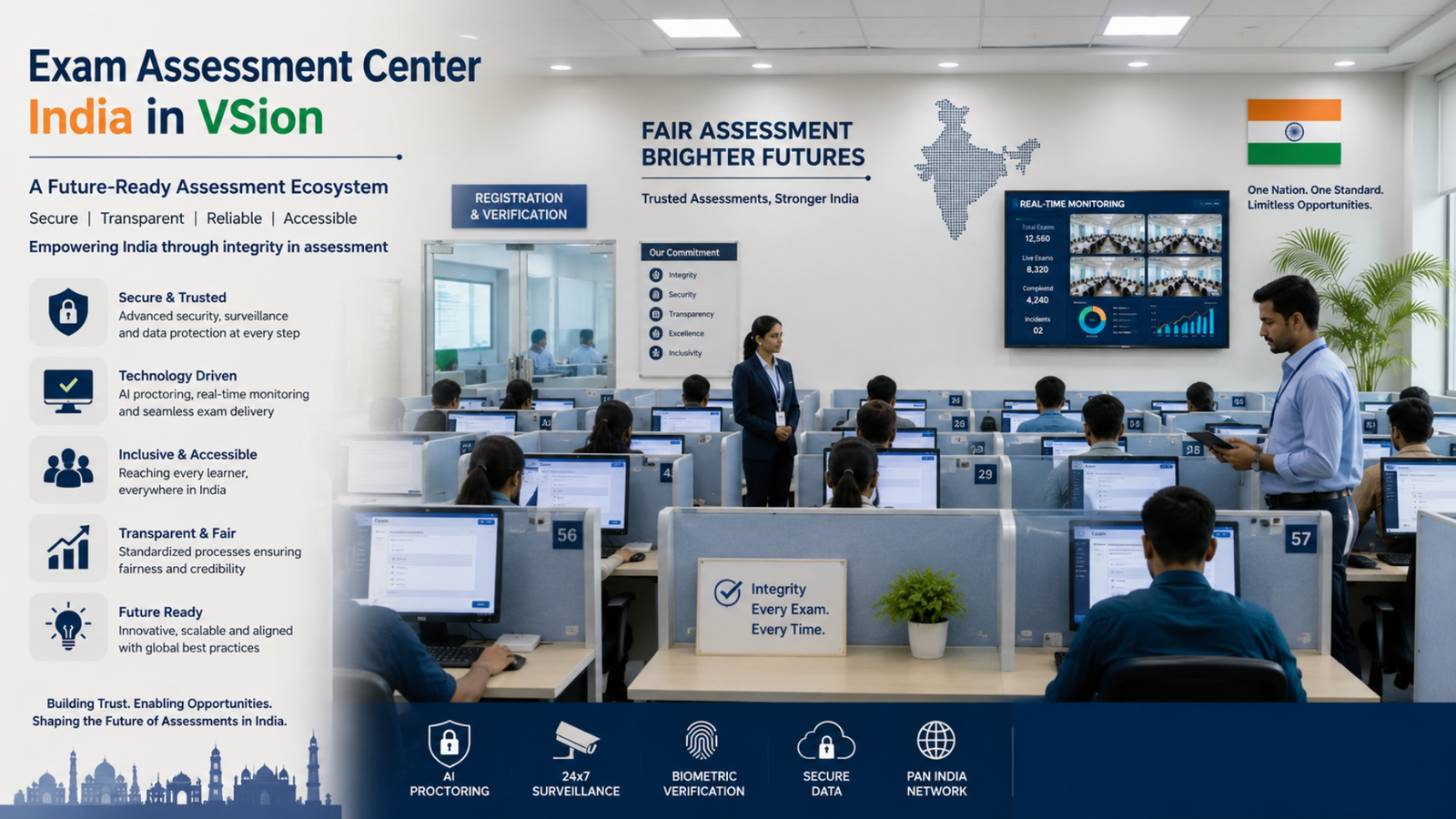 Exam Assessment Center India in VSion