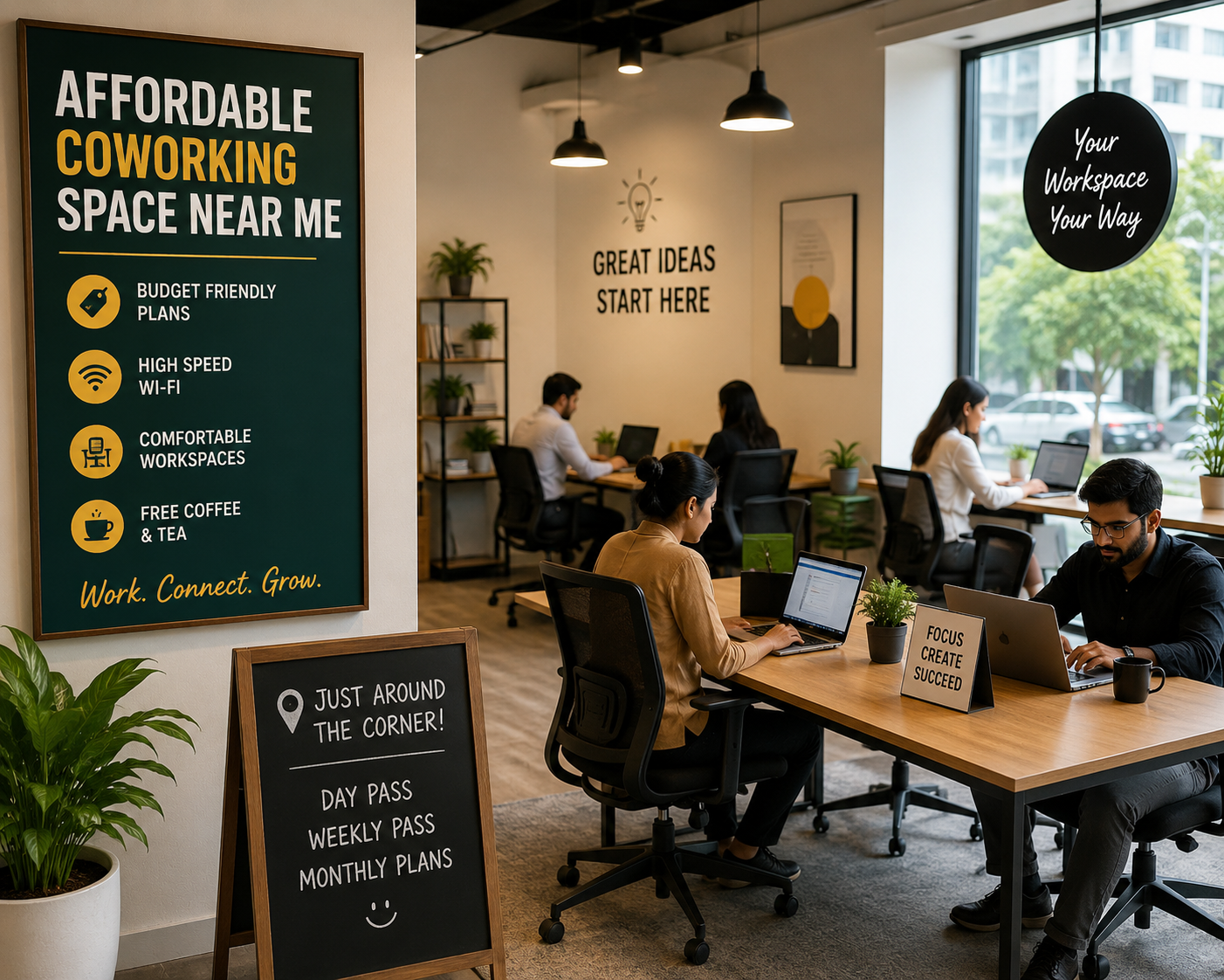 Affordable Coworking Space near me