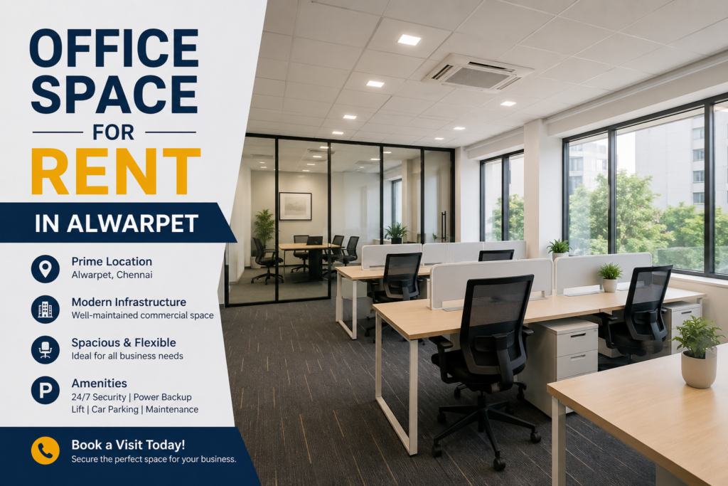 Office Space for Rent in Alwarpet VSion