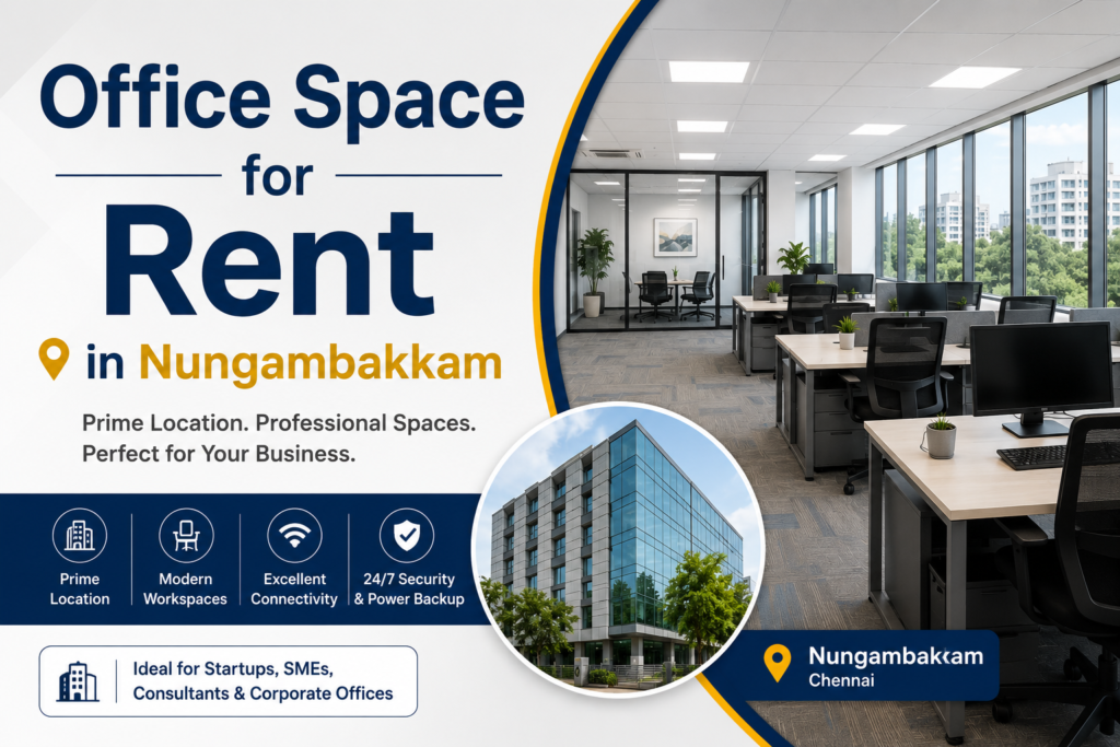 Office Space for Rent in Nungambakkam