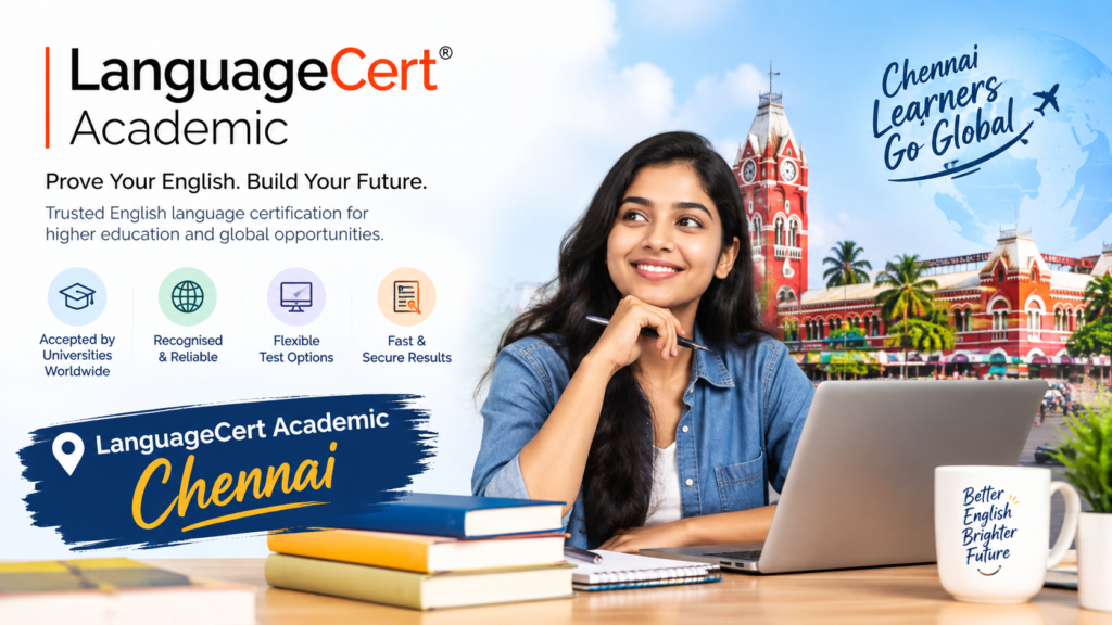 LanguageCert Academic Chennai VSion