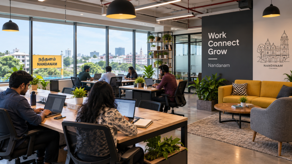 Coworking Space in Nandanam VSion